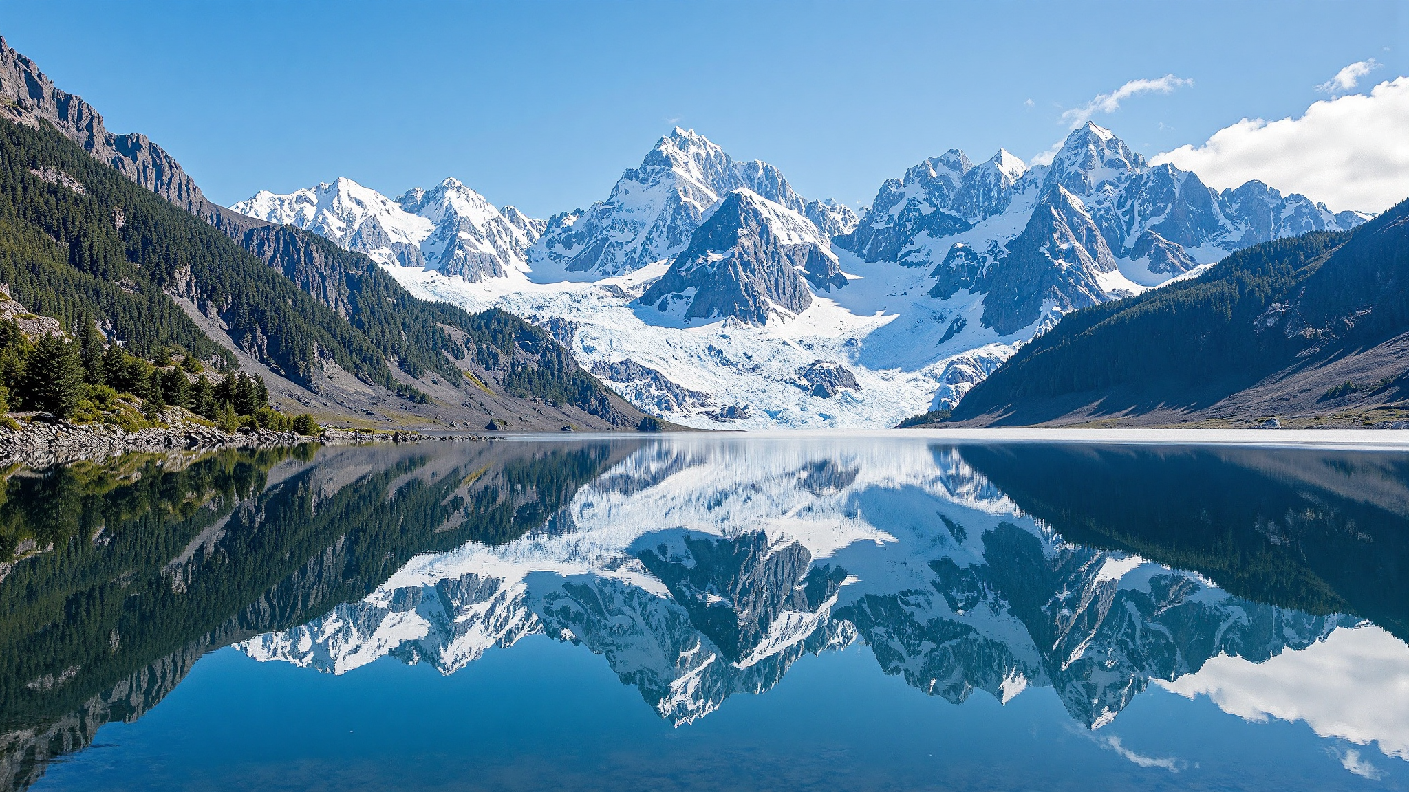 雪山场景